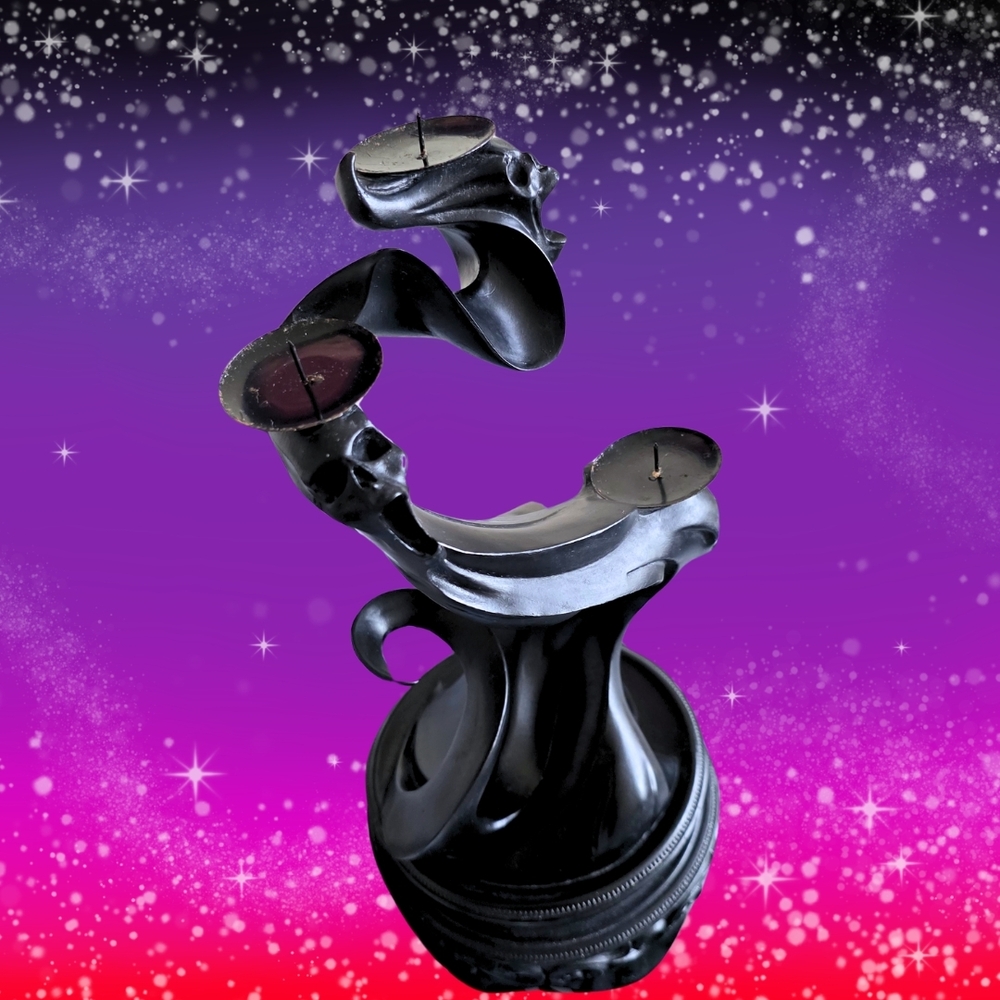 Killstar Soul Smoke Candelabrum Gothic Candle Holder - Picture 10 of 11